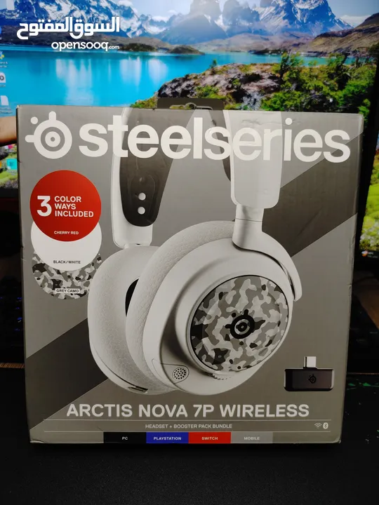 مجموعة سماعات ستيل سيريس نوفا 7 وايرلس SteelSeries Arctis Nova 7 Wireless و سوني H9