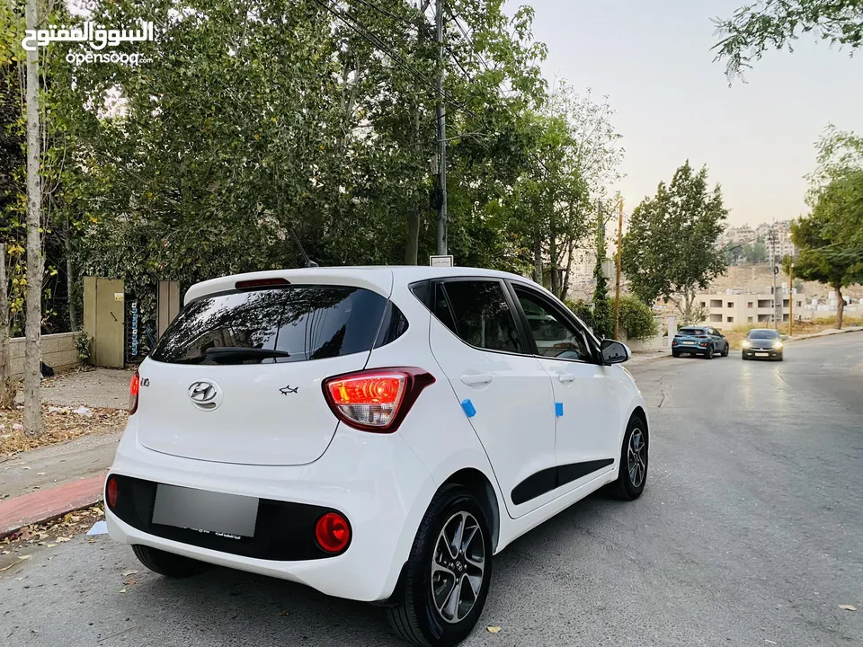 هونداي i10 فل اوتماتك 2019  ماتور 1250 بوضعية الشركة الله يبارك لصاحب النصيب..