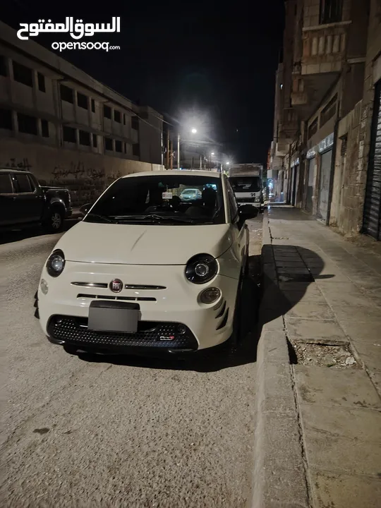 Fiat 500e bacig sport فيات كهربائية بالكامل سبورت بكج