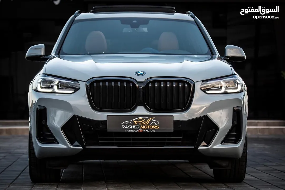 جيب BMW x3 M لون باطوني بنزين وكهرباء