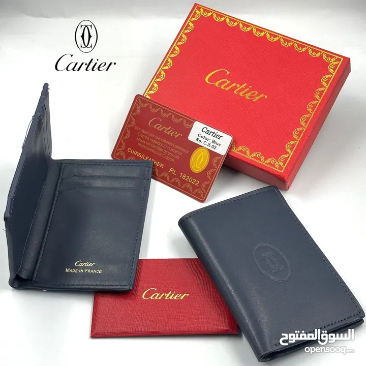 بوك كارتير  cartier wallet رجالي مع البوكس