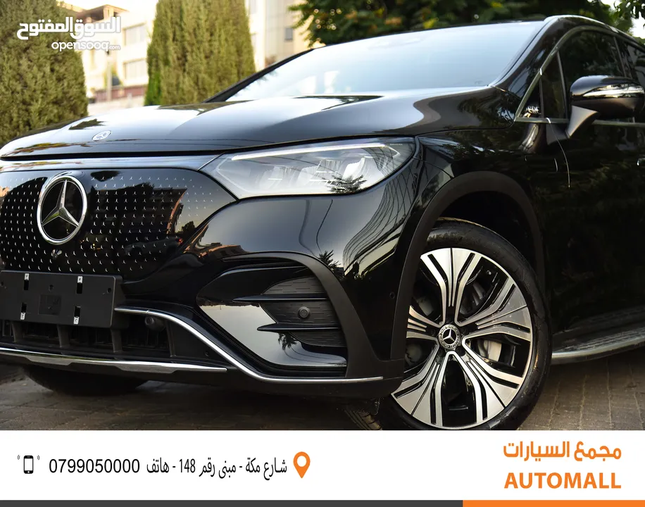 مرسيدس بنز EQE 500 كهربائية بالكامل 2024 Mercedes Benz EQE 500 4MATIC SUV EV