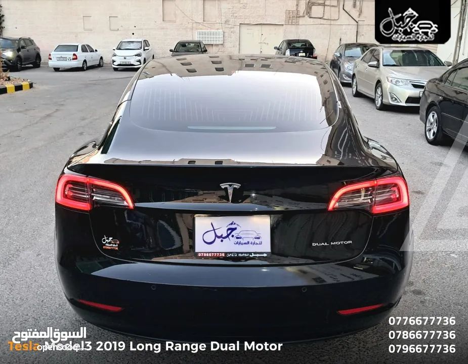 تيسلا 3 2019 لونج رينج Dual Motor كاش او اقساط