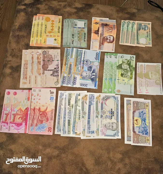 عملات عالمية old paper money