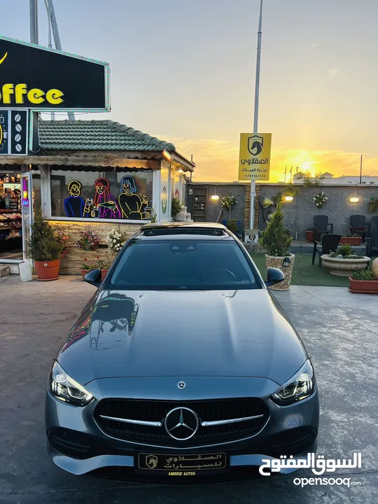 ‏Mercedes C200 2022Mild hybrid  الشكل الجديد  فحص كامل بحال الشركه