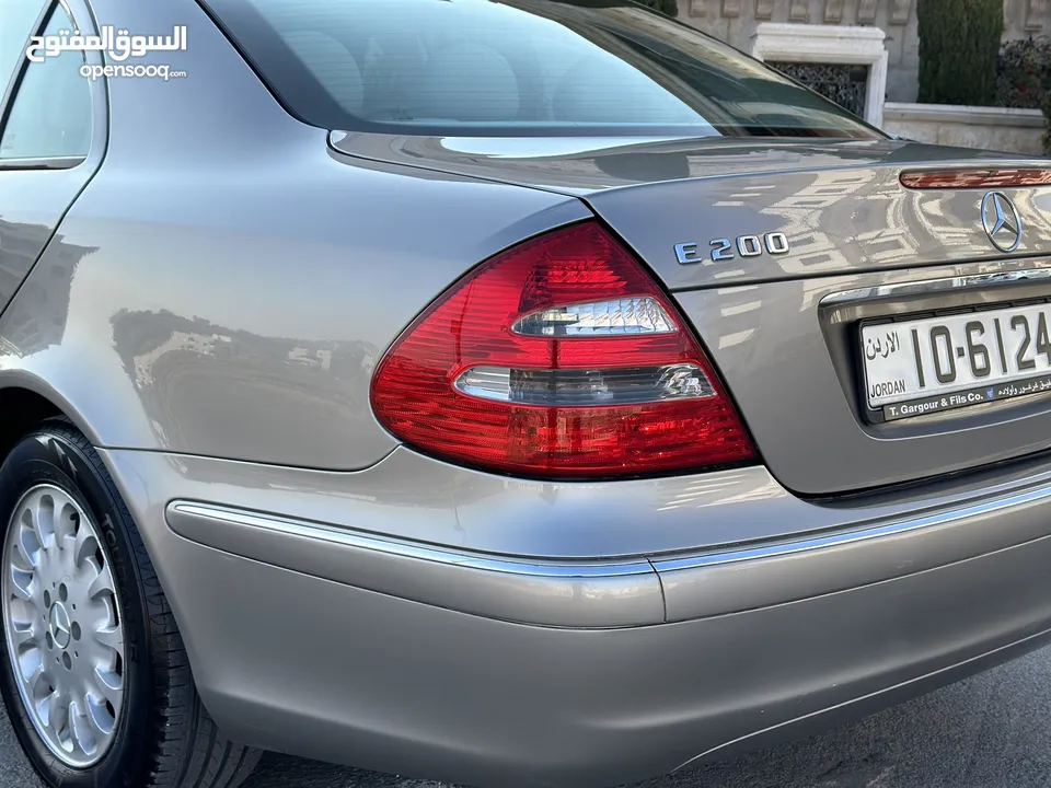 Mercedes E200 2006 ( Elegance) وارد الوكالة فحص كامل