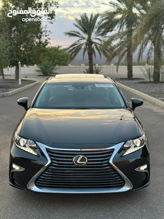 لكزس ES350 موديل 2018 بدون حوادث بدون صبغ فقط تشليع بسيط