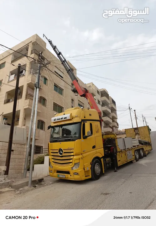 ونش للنقل والخدمه عمان تحميل جميع  انواع السيارات وكرفنات وسله  سطحه ونشات كرين صطحهwinch cran