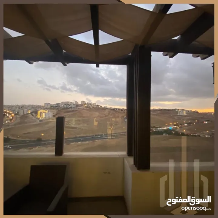 شقة مفروشة للبيع طابق روف في عبدون بالقرب من عبدون مول مساحة 220م