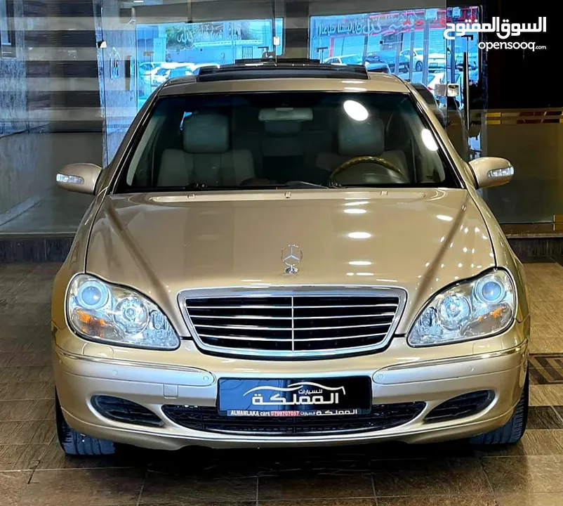 Mercedes Benz S350 Large 2003 غواصة  بحالة الوكالة