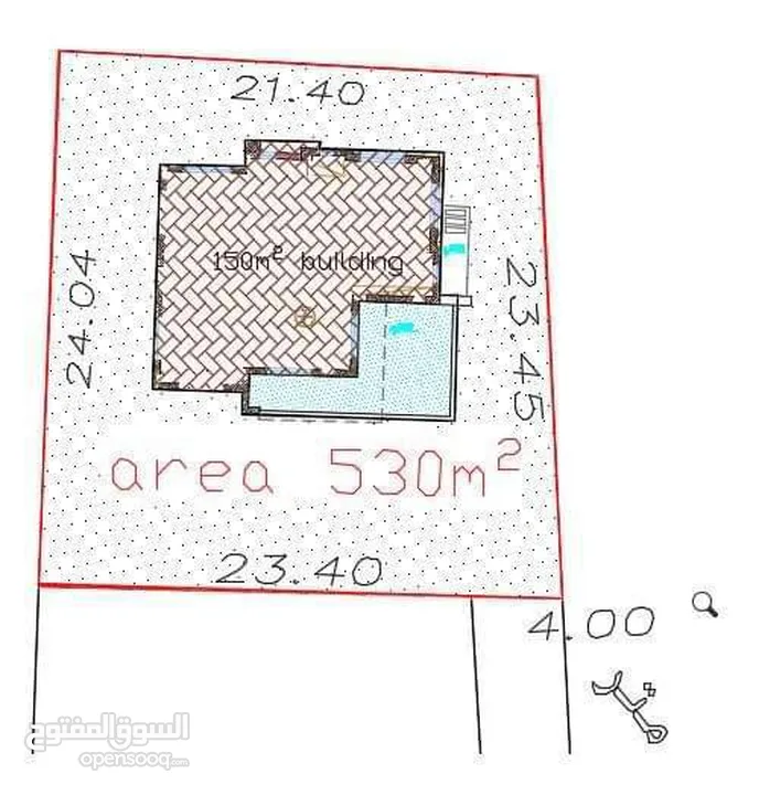 نمرة ارض بالقرب من شاليهات ابيزا