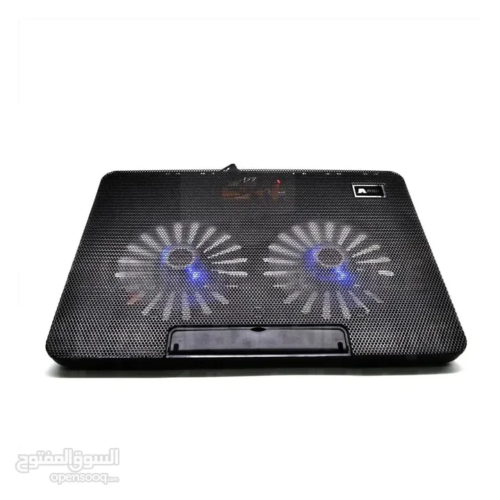 مروحة تبريد مناسبة للهواتف التاب و اللابتوب Cooling Pad A2 Fits 9 to 17 Inch
