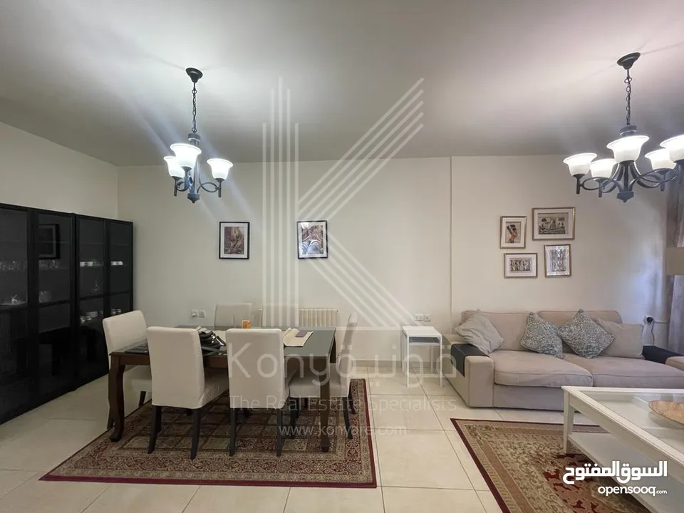 Furnished Apartment For Rent In Jabal Amman