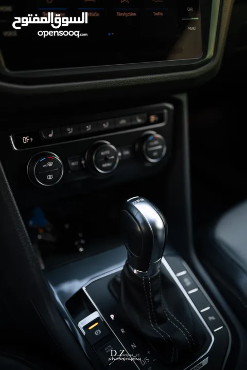 VW TIGUAN R_LINE  2000CC GASOLINE  4X4  امكانية البيع بدفعة اولى والباقي لغاية 4سنوات =48 شهر