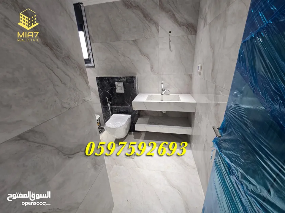 شقة فاخرة  تشطيب سوبر ديلوكس #للبيع #الطيرة قرب مسجد الصحابة مساحة 165 م