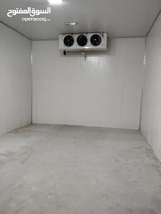 20 ft  room freezer and 40feet room refrigerator