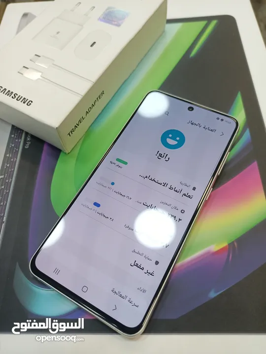 Samsung S21 FE 256 GB  وارد شرق اوسط ( عربي كامل )