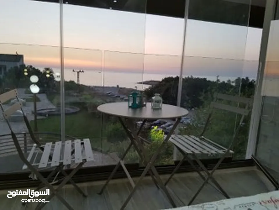 Duplex chalet at Solemar resort, Kaslik, Jounieh, electricity 24/7,wifi, parking, sea view, security