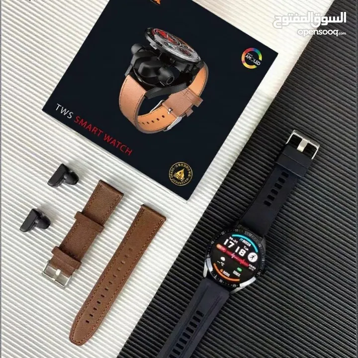 SmartWatch Connectée HainoTeko RW37 avec Écouteurs Intégrés de Façon Moderne – ساعة ذكية مع سماعات م