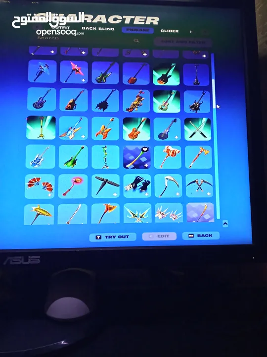 حساب فورتنايت اسطوري للبيع شوف الوصف
