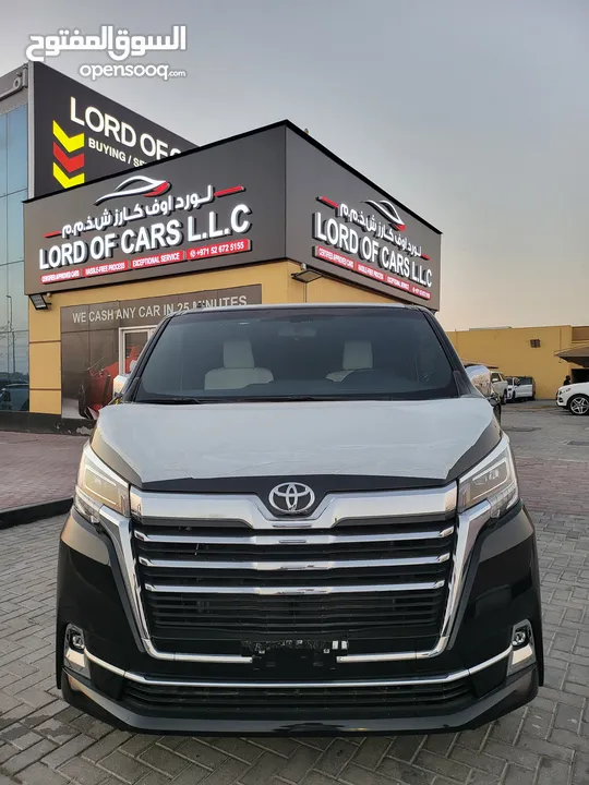 VVIP GCC TOYOTA GRANVIA WARRANTY  AL FUTTAIM