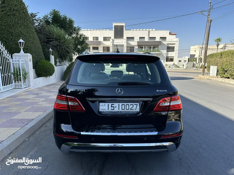 MERCEDES ML350 AMG 4 MATIC 2013وارد الوكالة فل كامل بانوراما فحص كامل