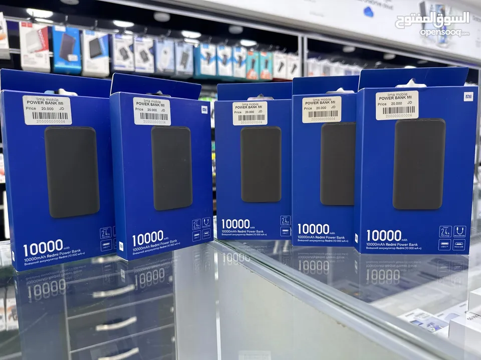 Power Bank mi (10000Amh) باور بانك شاومي الاصلي   توصيل داخل عمان الغربية و اسعار رمزية للمناطق