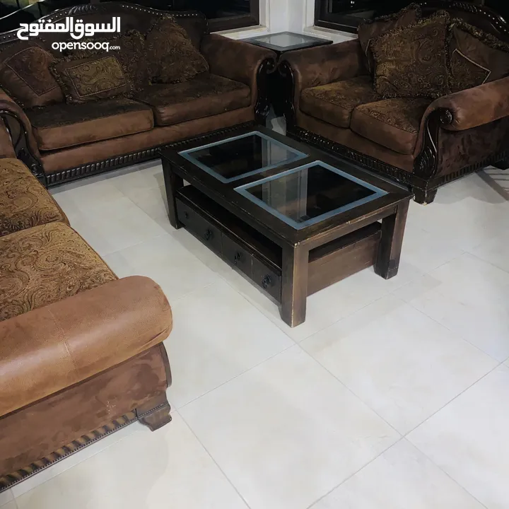 طقم كنب امريكي نوع ASHELY مستعمل للبيع