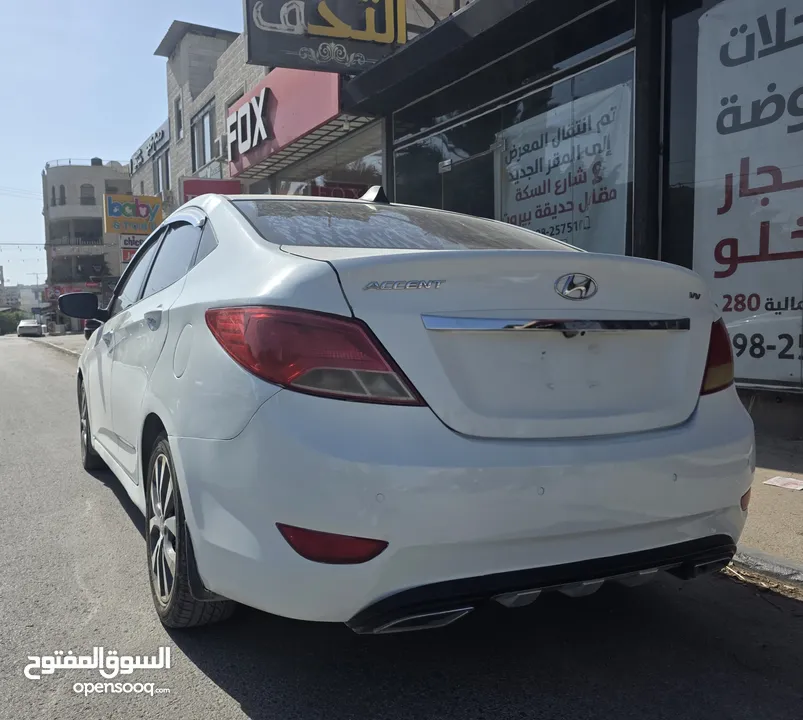هونداي اكسنت 2016 ترخيص 2015 بسعر مميز