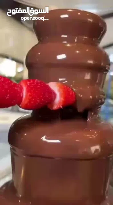 نافورة الشوكولاتة السايحة استمتعوا بالطعم اللي ياخذكم لعالم ثاني!