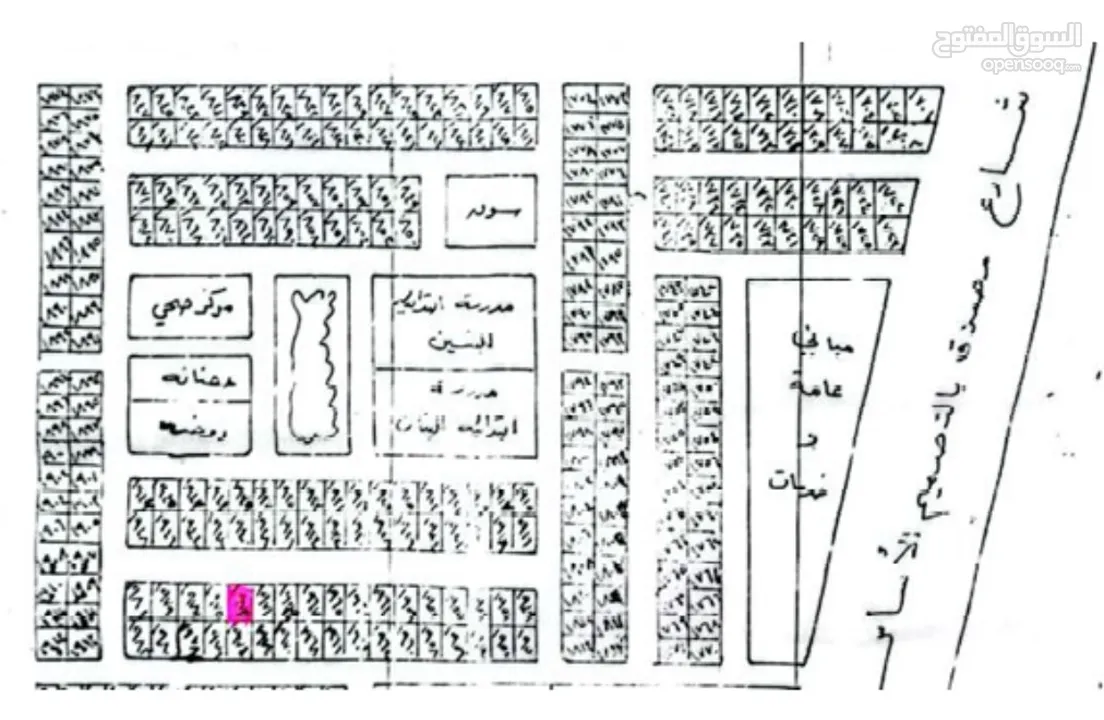 قطعة ارض للبيع في حي بغداد (الصبخ)