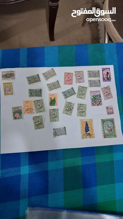 طوابع قديمة منذ اكثر من 50 عام للمقيمين والمهتمين