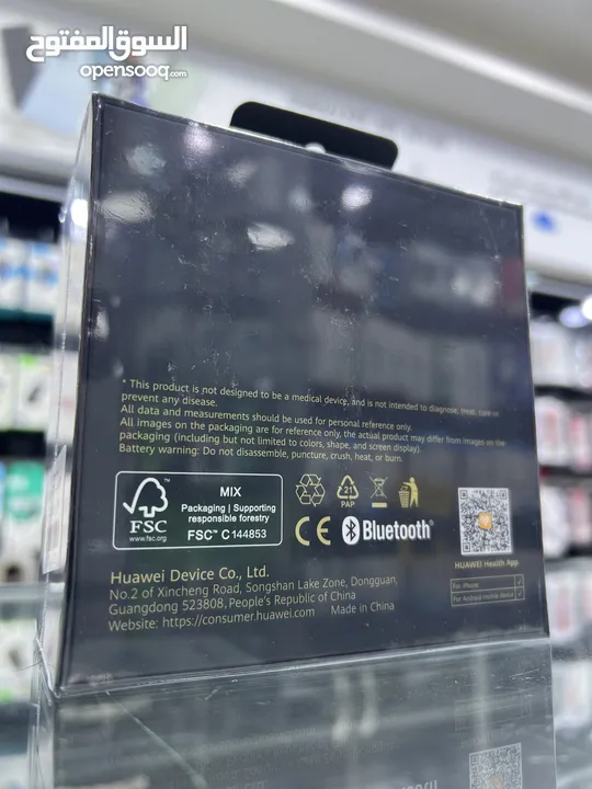 Huawei GT5 (blue 46mm) ساعة هواوي جيتي 5 باللون الازرق المميز جدا (شصي سلفر / كستك ازرق ) جديدة