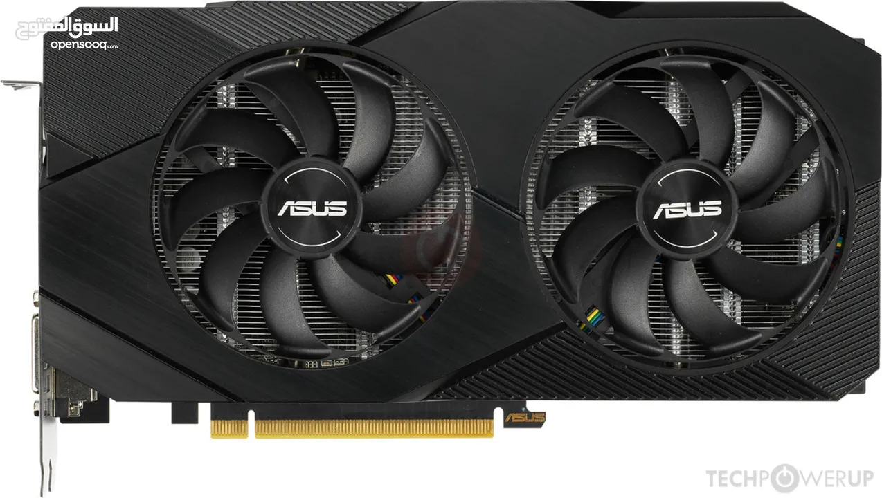 كرت شاشه جيمنج نفيديا جيفورس ASUS NVIDIA GEFORCE GTX 1660 SUPER 6GB GDDR6 1080P FULL HD GAMING GPU