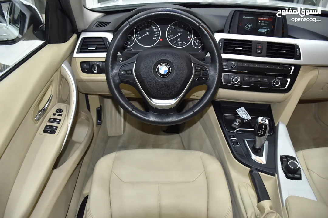 BMW 318i ( 2017 Model ) in White Color GCC Specs