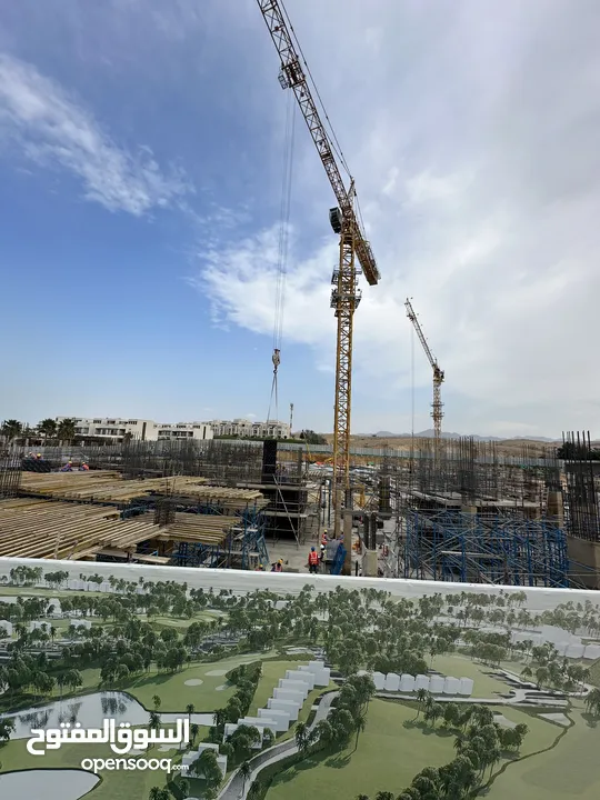 Apartment under construction for sale in Muscat hills/2 BR/ Freehold/ lifetime residency
