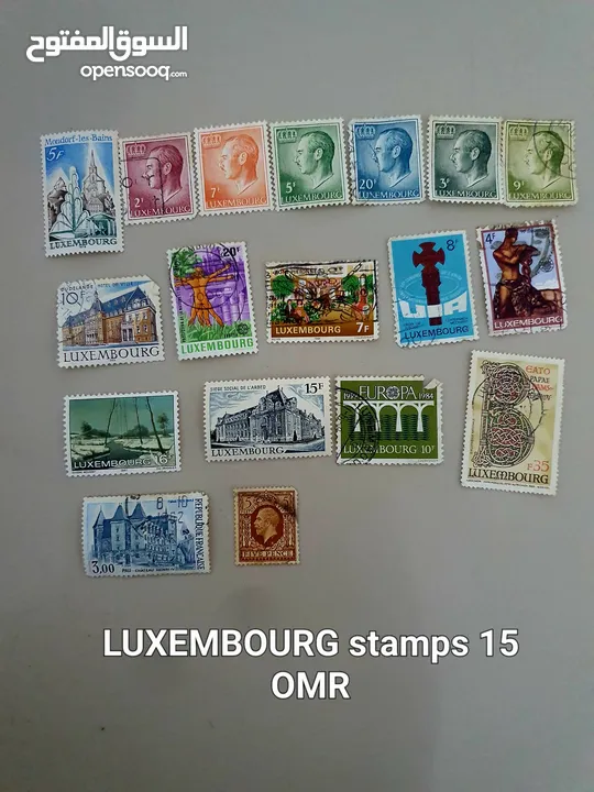 Collection of rare and vintage stamps