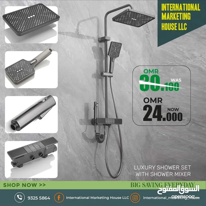 Best Price Shower set with Mixer - أفضل سعر طقم دش مع خلاط