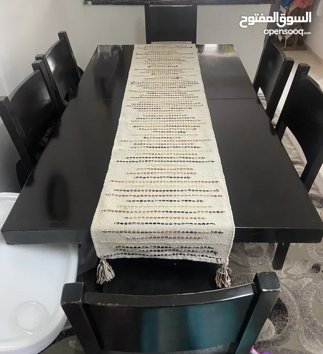 طاولة سفرة مستعملة للبيع