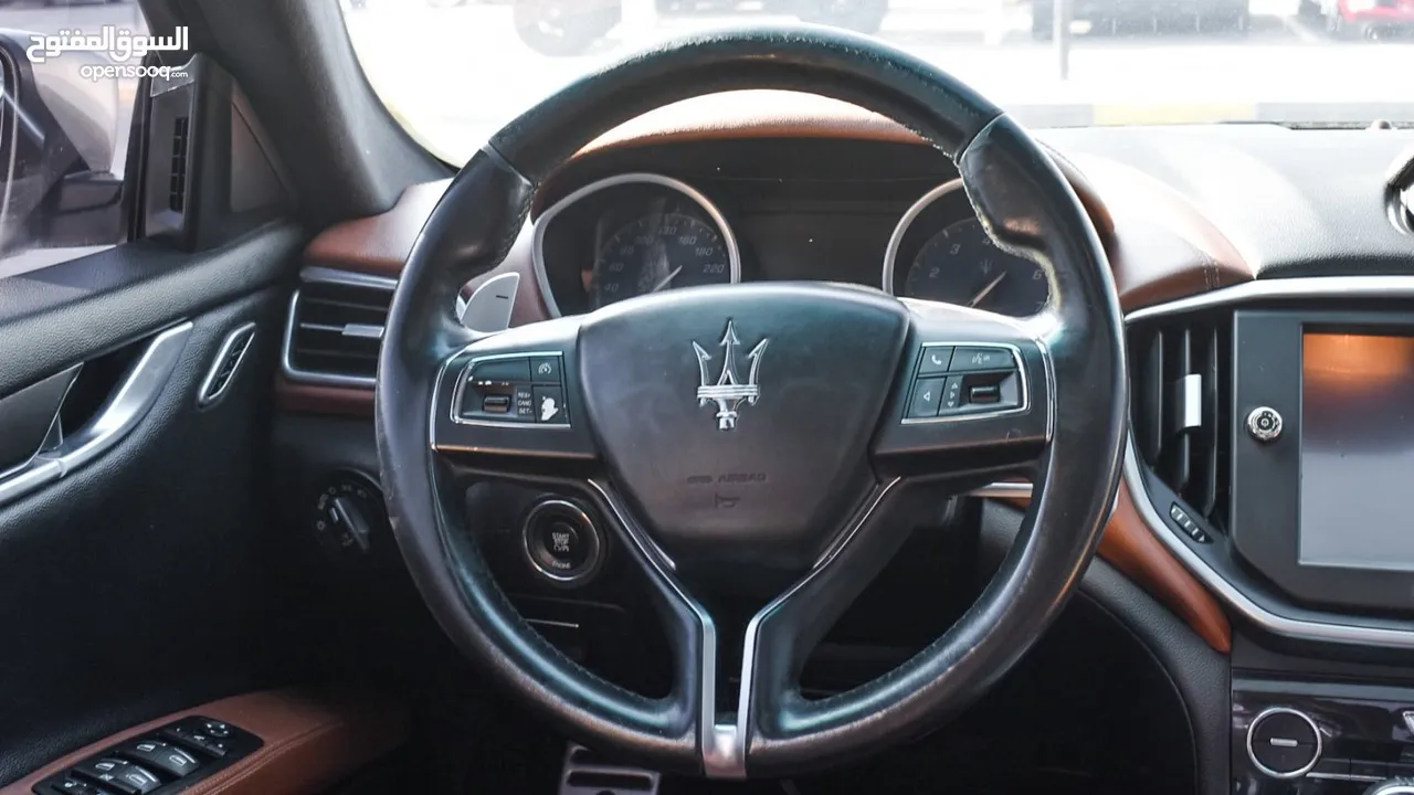 Maserati Ghibli 2014 Model - GCC - Sunroof