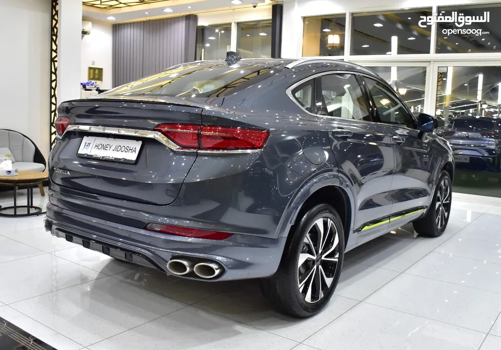 Geely Tugella ( 2024 Model ) in Grey Color GCC Specs This has done a kilometer of 4,500 Km