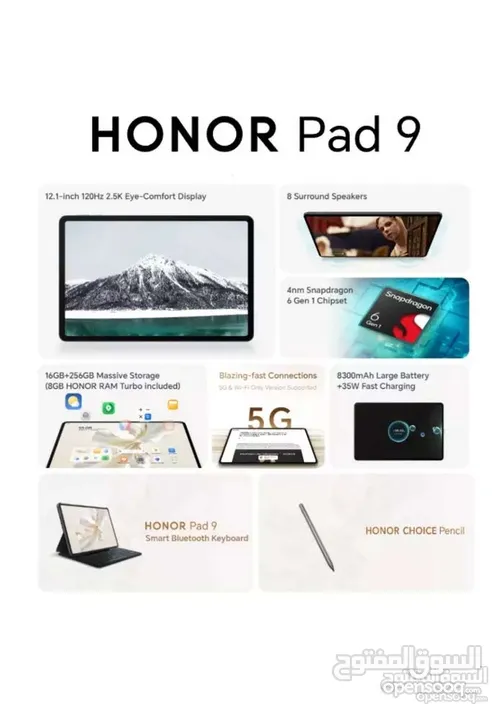 honor pad 9