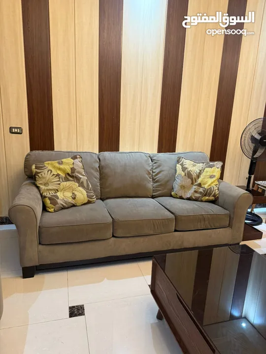 طقم كنب مستعمل اشلي