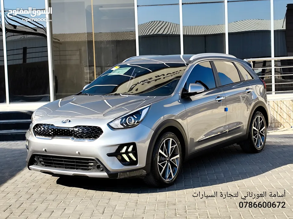 كيا نيرو هايبرد 2020 kia niro hybrid فل عدا الفتحة وارد كوري فحص كامل بحالة الوكالة