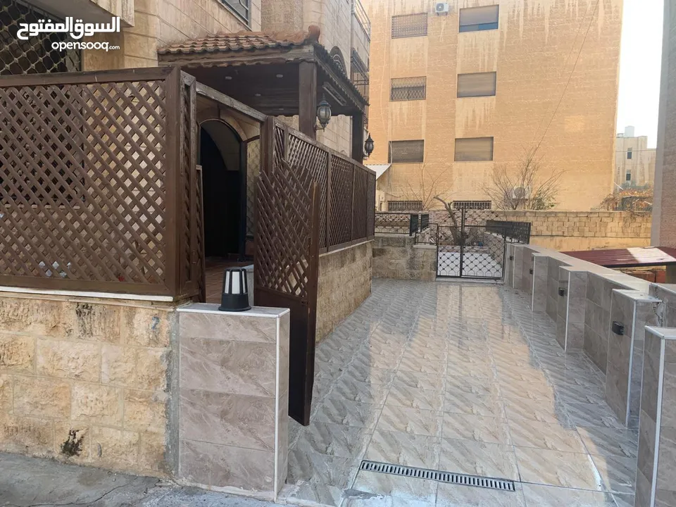 شقة ارضية للبيع ضاحية الرشيد خلف الجامعة الاردنية
