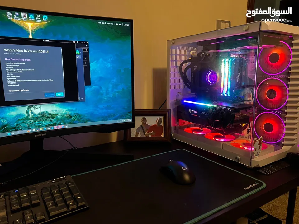 Rtx 3090 Pc gaming With samsung g5 odyssey 27" 165