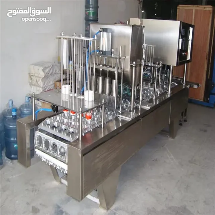 أحدث ماكينات تعبئة كاسات المياه وأجودها وبعروض قويه وحصريه ماكينه متينه متطوره