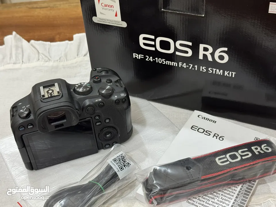للبيع كانون r6 وعدسة مايكرو كانون 100mm