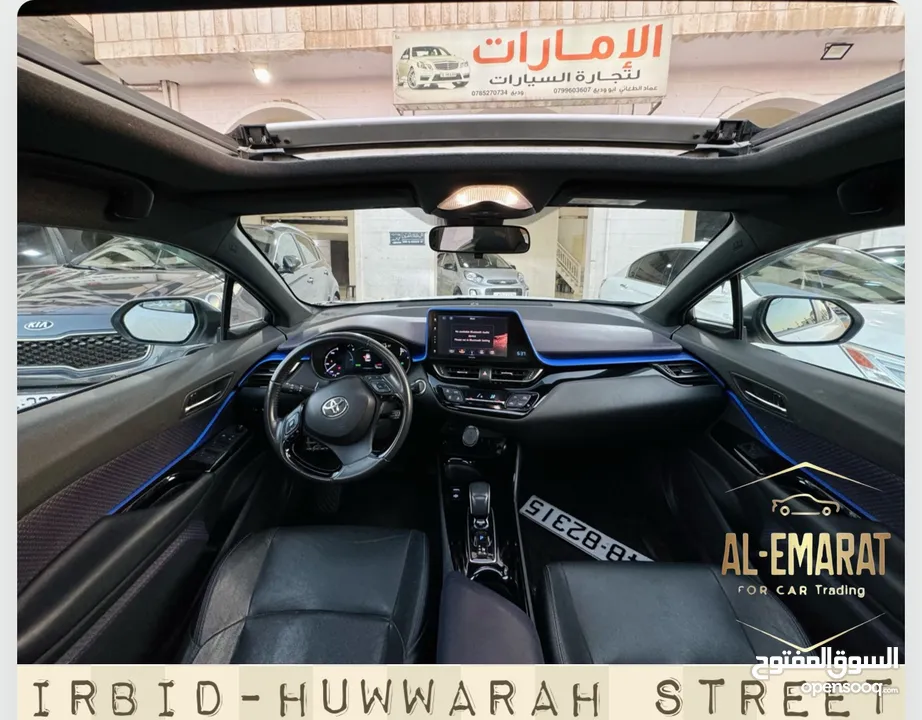 تويوتا CH-R 2021 الكهربائية بالكامل فل اعلى صنف كرت ابيض للبيع وبسعر مغرررييي