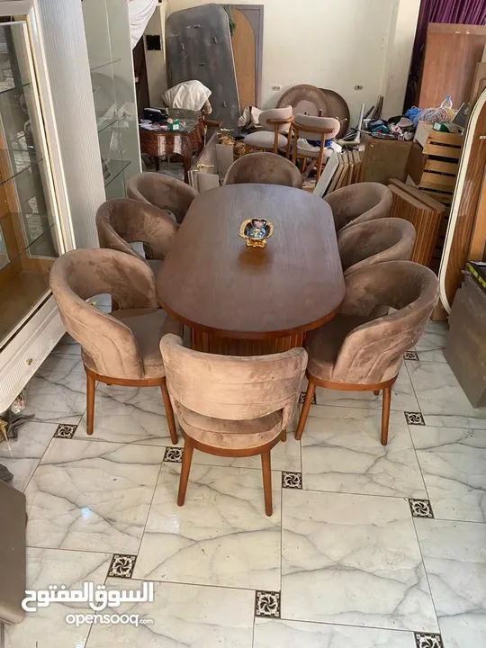 سفرة زان احمر تقيلة Furniture oh